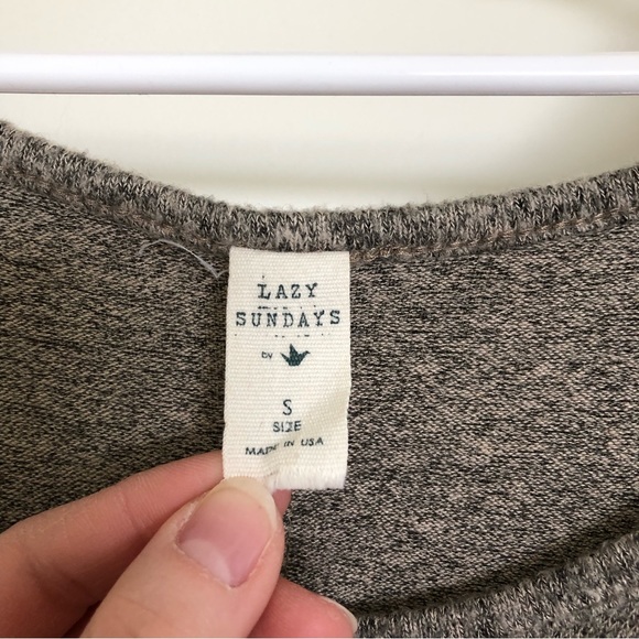 Lazy Sunday by Paper Crane sweater top - Picture 3 of 6